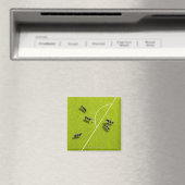 Die Kühe, die Fußball spielen Magnet (In Situ (Geschirrspüler))