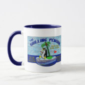 Die kühlende Penguin-Tasse Tasse (Links)