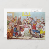 Die Kuhschale oder die wunderbaren Auswirkungen Postkarte (Vorne/Hinten)