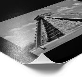 Die Kukulkan-Pyramide Fotodruck (Ecke)