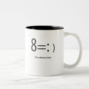 die kulinarische Art Zweifarbige Tasse