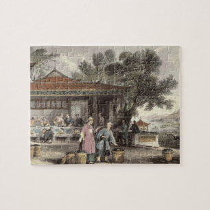 Die Kultur und die Vorbereitung des Tees, 'von der Puzzle