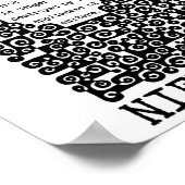 Die KULTUR wird von Nietzsche zitiert Poster (Ecke)