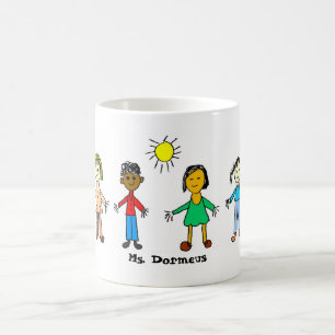 Die KUNDENGERECHTE NamensTasse des Lehrers Kaffeetasse