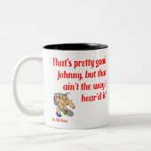 Die kundengerechten Tassen des alten Timers (Links)