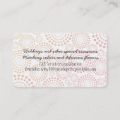 Die kundenspezifische extravagante Farbe wischen Visitenkarte (Rückseite)