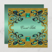 Die kundenspezifische Party Einladung des neuen (Vorne/Hinten)