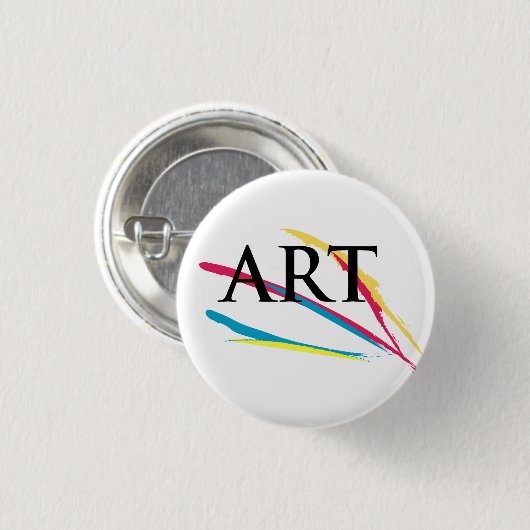 Die Kunst Appreciator Paintdabs Button (Vorne & Hinten)