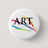 Die Kunst Appreciator Paintdabs Button (Vorderseite)