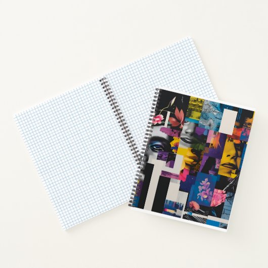 Die Kunst der digitalen Collages1 Notizblock (Innenseite)