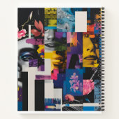 Die Kunst der digitalen Collages1 Notizblock (Rückseite)