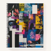 Die Kunst der digitalen Collages1 Notizblock (Vorderseite)
