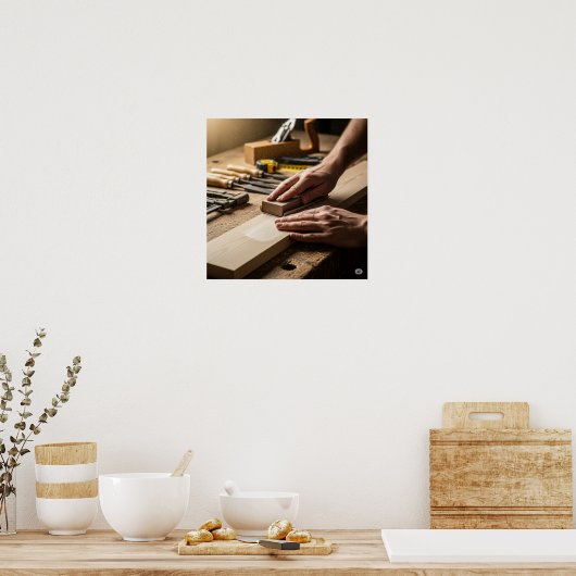 Die Kunst der DIY Poster (Küche)