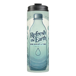 Die Kunst der Earth AI aktualisieren Thermosbecher