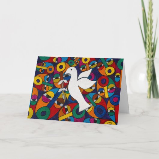 Die Kunst der Emeka! Grußkarte Karte (Vorderseite)