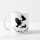 Die Kunst der Falknerei - Harris-Habichte Kaffeetasse (Links)