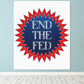 Die Kunst der Gefüttert Sterne Leinwanddruck (Insitu (Holzboden))