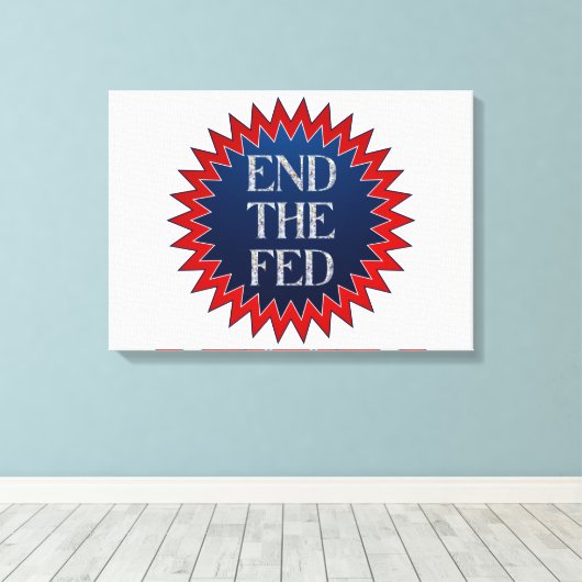 Die Kunst der Gefüttert Sterne Leinwanddruck (Insitu (Holzboden))