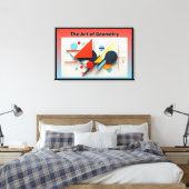 Die Kunst der Geometrie Leinwanddruck (Insitu (Schlafzimmer))