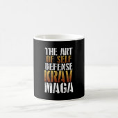 Die Kunst der krav maga Kaffeetasse (Mittel)