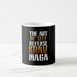 Die Kunst der krav maga Kaffeetasse