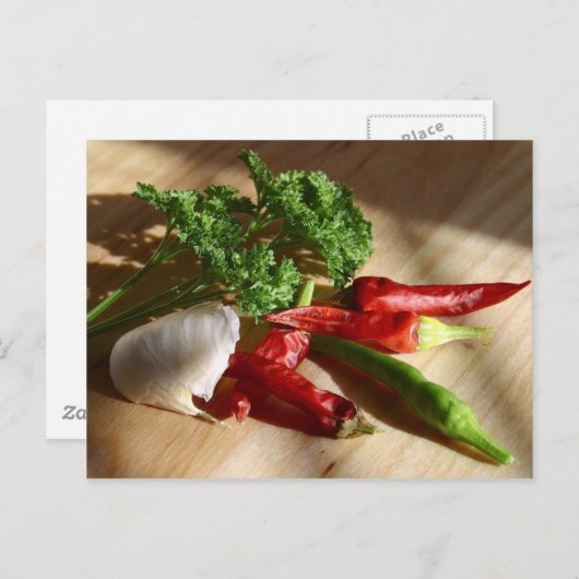 Die Kunst der Küche Postkarte (Vorne/Hinten)