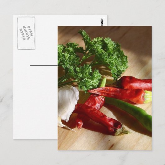 Die Kunst der Küche Postkarte (Vorne/Hinten)