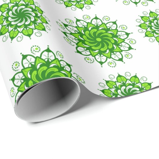 die Kunst der Mandala Geschenkpapier (Rolleneckpunkt)