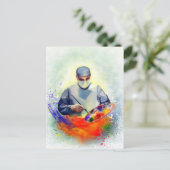 Die Kunst der Medizin Postkarte (Stehend Vorderseite)