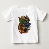 Die Kunst der Musik Baby T-shirt (Vorderseite)