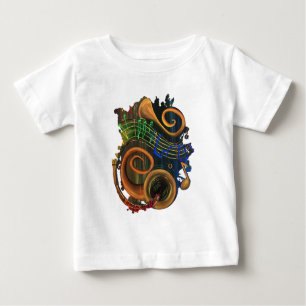 Die Kunst der Musik Baby T-shirt