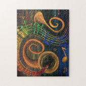 Die Kunst der Musik Puzzle (Vertikal)