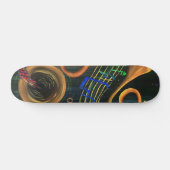Die Kunst der Musik Skateboard (Horizontal)
