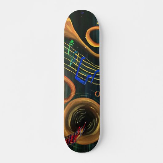 Die Kunst der Musik Skateboard (Vorne)