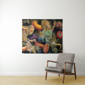 die Kunst der Natur durch Ernst Haeckel Wandteppich (Beispiel (Horizontal))