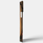 Die Kunst der Natur: Mosaiksteingehäuse aus Holz Case-Mate iPhone Hülle (Rückseite / Rechts)