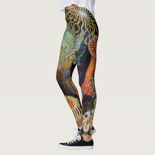 Die Kunst der Natur von Ernst Haeckel Leggings (Links)