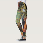 Die Kunst der Natur von Ernst Haeckel Leggings (Links)
