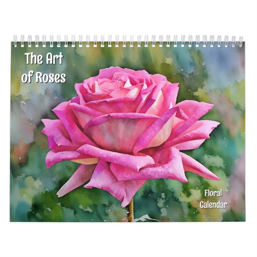 Die Kunst der Rose Blumenmuseum Kalender (Titelbild)