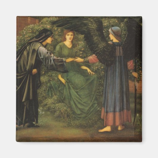 Die Kunst der Rose Magnet (Vorne)