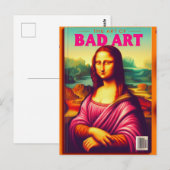 Die Kunst der schlechten Kunst wird von der Zeitsc Postkarte (Vorne/Hinten)