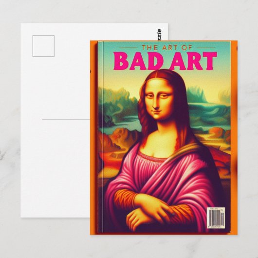 Die Kunst der schlechten Kunst wird von der Zeitsc Postkarte (Vorne/Hinten)
