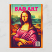 Die Kunst der schlechten Kunst wird von der Zeitsc Postkarte (Vorderseite)