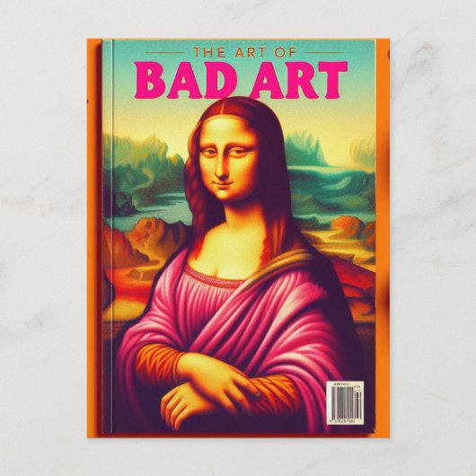 Die Kunst der schlechten Kunst wird von der Zeitsc Postkarte (Vorderseite)