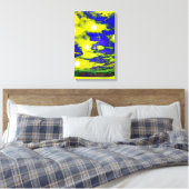 Die Kunst der Sterne Leinwanddruck (Insitu (Schlafzimmer))