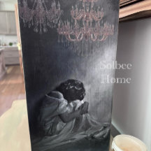 Die Kunst der Traurigkeit Decoupage-Seidenpapier