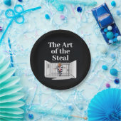 Die Kunst der Trump-Papiertüte Pappteller (Party)