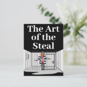 Die Kunst der Trump-Postkarte Postkarte (Stehend Vorderseite)