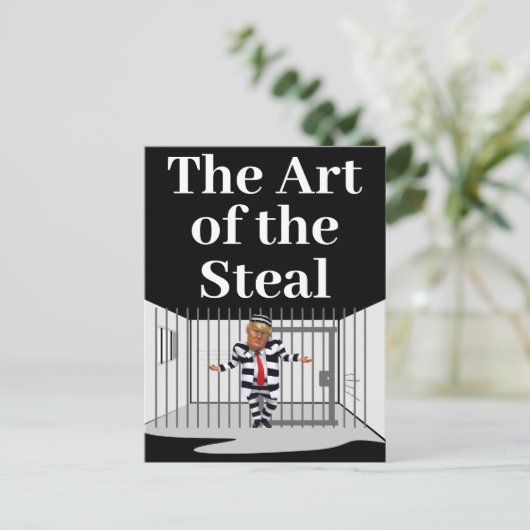 Die Kunst der Trump-Postkarte Postkarte (Stehend Vorderseite)