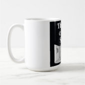 Die Kunst der Trump-Tasse Kaffeetasse (Links)